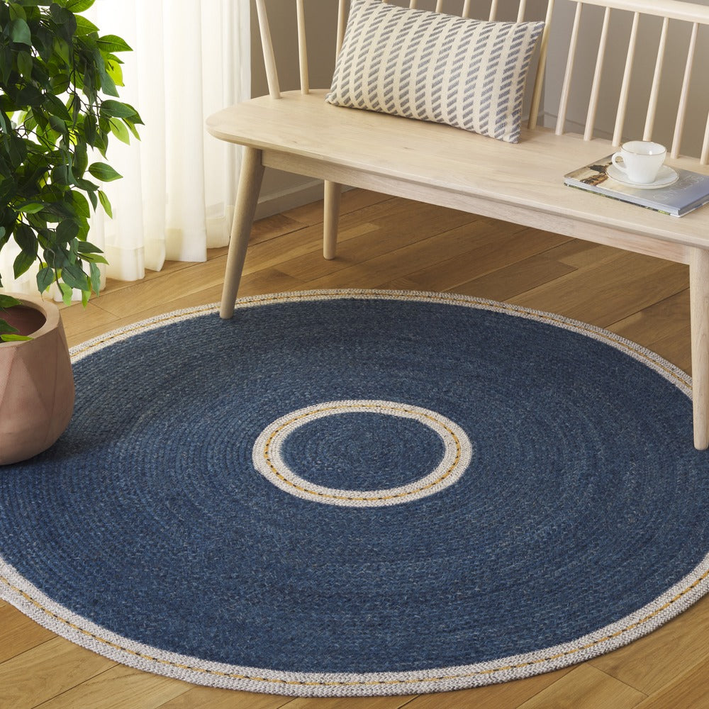Safavieh - Braided 564M Blue Beige - 6" X 6" - BRD564M-6R view 2