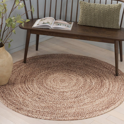Safavieh - Braided 565T Natural Brown - 3" X 3" - BRD565T-3R view 2