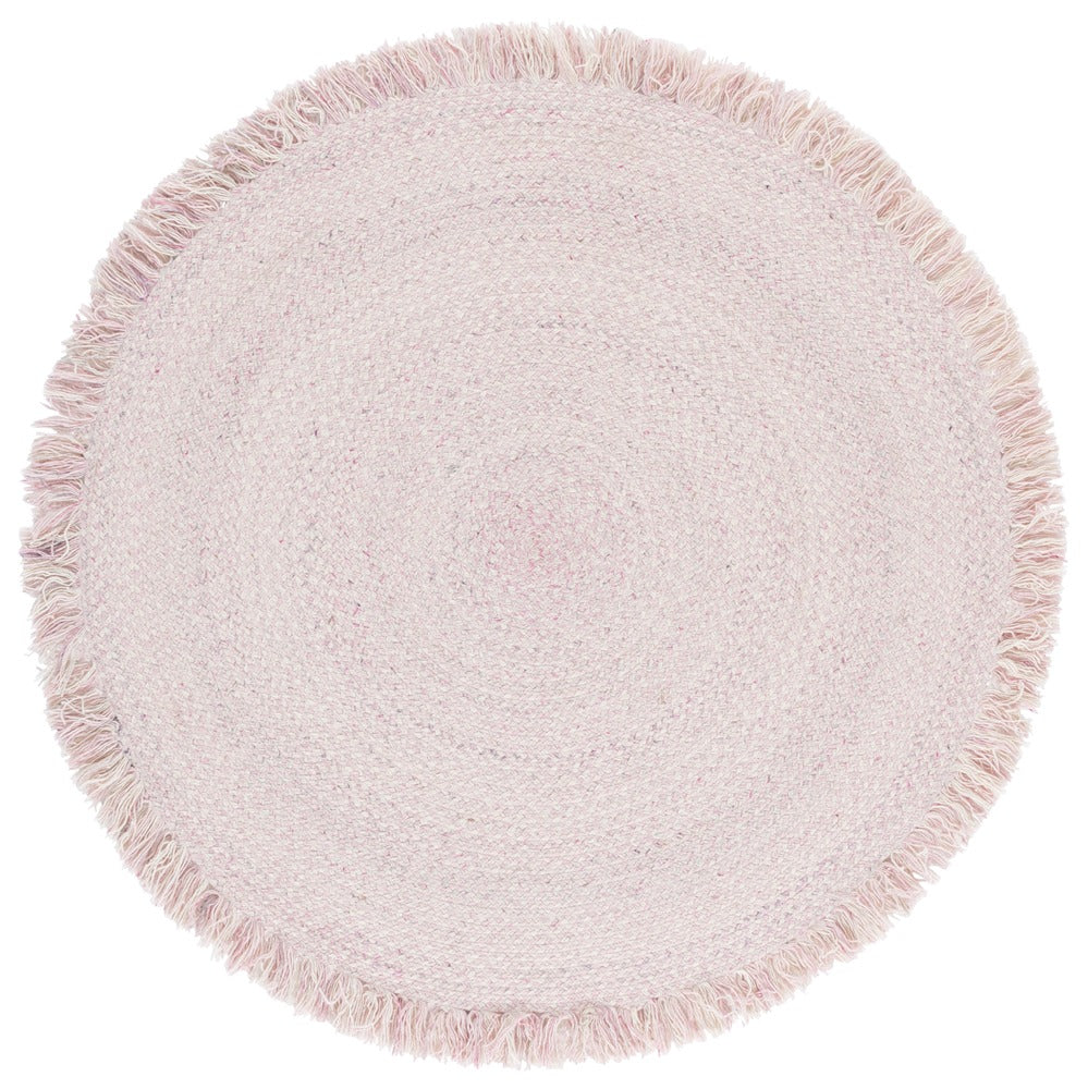 Safavieh - Braided 570U Ivory Pink - 6" X 6" - BRD570U-6R view 1