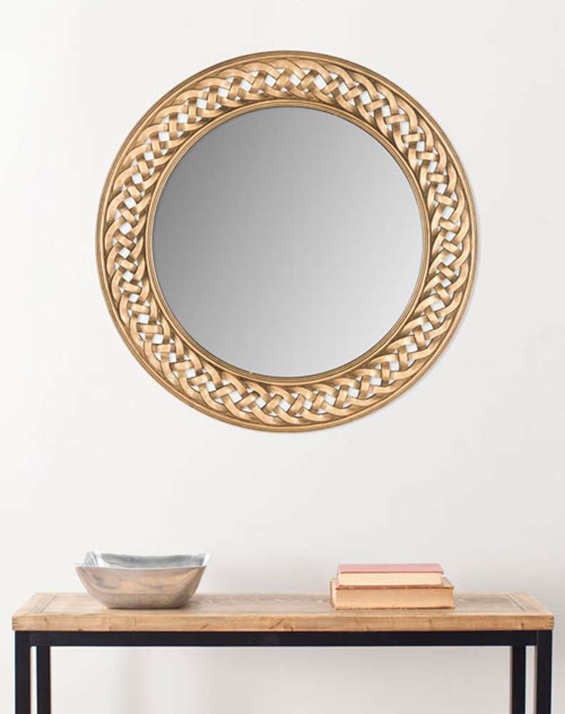 Safavieh - Braided Chain Mirror - Gold - MIR5005C veiw 2