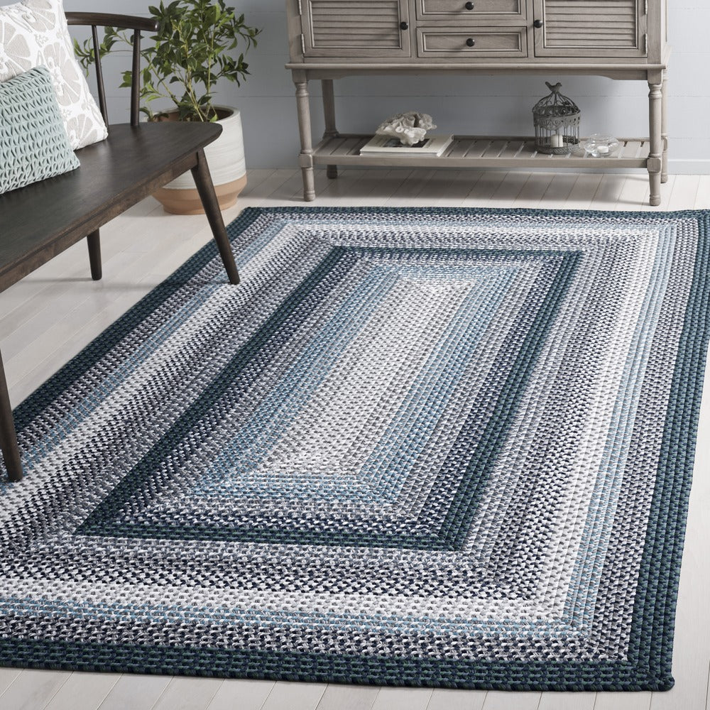 Safavieh - Braided308J Teal / Multi - 4" X 6" - BRD308J-4 view 2