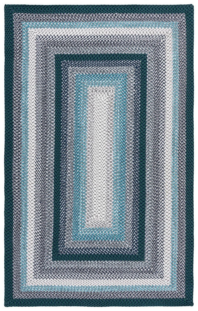 Safavieh - Braided308J Teal / Multi - 5" X 8" - BRD308J-5 view 1