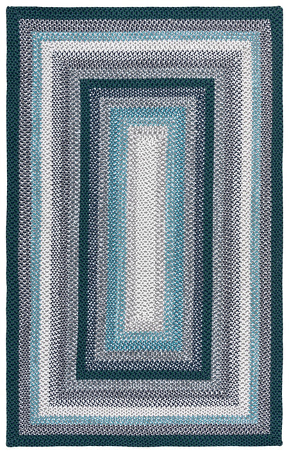Safavieh - Braided308J Teal / Multi - 5" X 8" - BRD308J-5 view 1