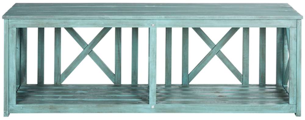 Safavieh - Branco Bench - Beach House Blu - FOX6706C veiw 1