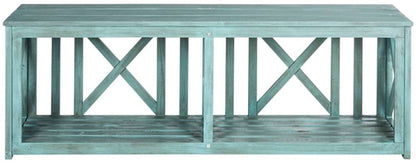 Safavieh - Branco Bench - Beach House Blu - FOX6706C veiw 1