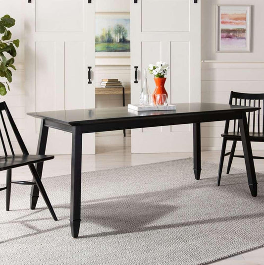 Safavieh - Brayson Rectangle Dining Table - Black - DTB5000A veiw 2