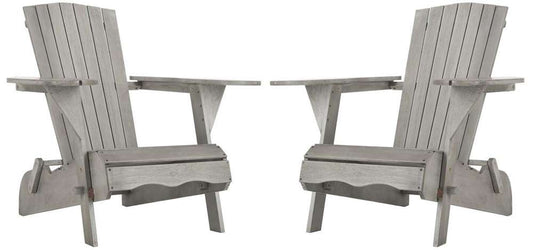 Safavieh - Breetel Adirondack 2 Per Box - Grey  (Set of 2) - PAT7034B-SET2 veiw 1