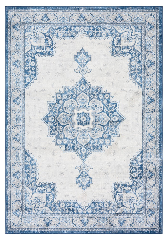 Safavieh - Brentwood 826M Blue Ivory - 7" X 9" - BNT826M-79 view 1