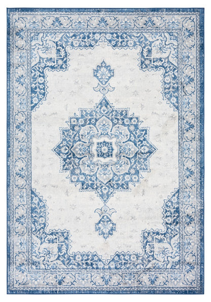 Safavieh - Brentwood 826M Blue Ivory - 7" X 9" - BNT826M-79 view 1