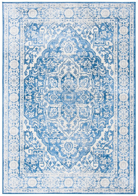 Safavieh - Brentwood 832A Ivory / Navy - 6" X 8" - BNT832A-68 view 1