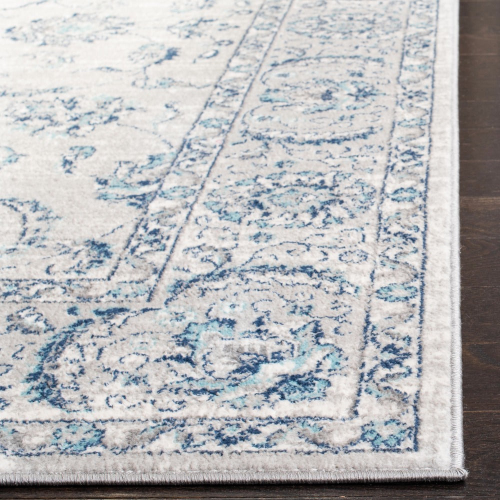 Safavieh - Brentwood 854 Light Grey Blue - 6" X 8" - BNT854G-68 view 3