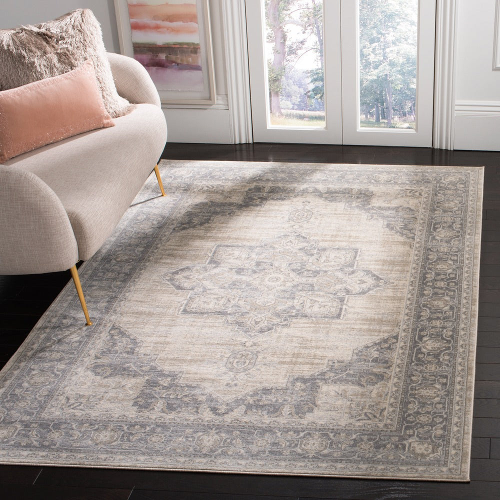 Safavieh - Brentwood 865B Cream / Grey - 6" X 8" - BNT865B-68 view 2