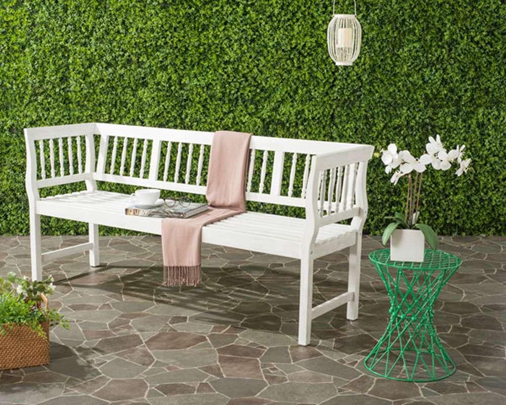 Safavieh - Brentwood Bench - Antique - White - PAT6732C veiw 2