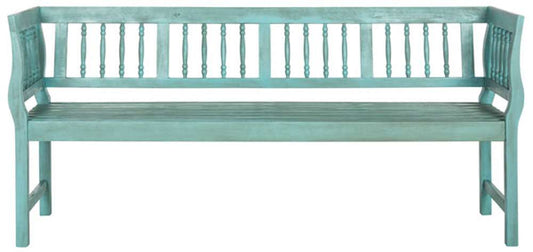 Safavieh - Brentwood Bench - Beach House Blu - Beige - PAT6732D veiw 1