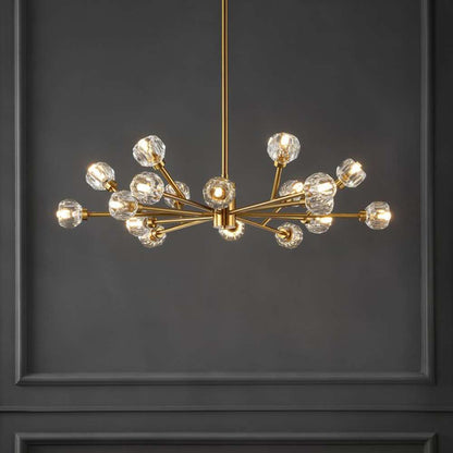 Safavieh - Couture - Breyer Crstal Chandelier - Gold - CTL1023C veiw 2