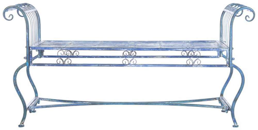 Safavieh - Brielle Bench - Mossy Blue  - PAT5004C veiw 1
