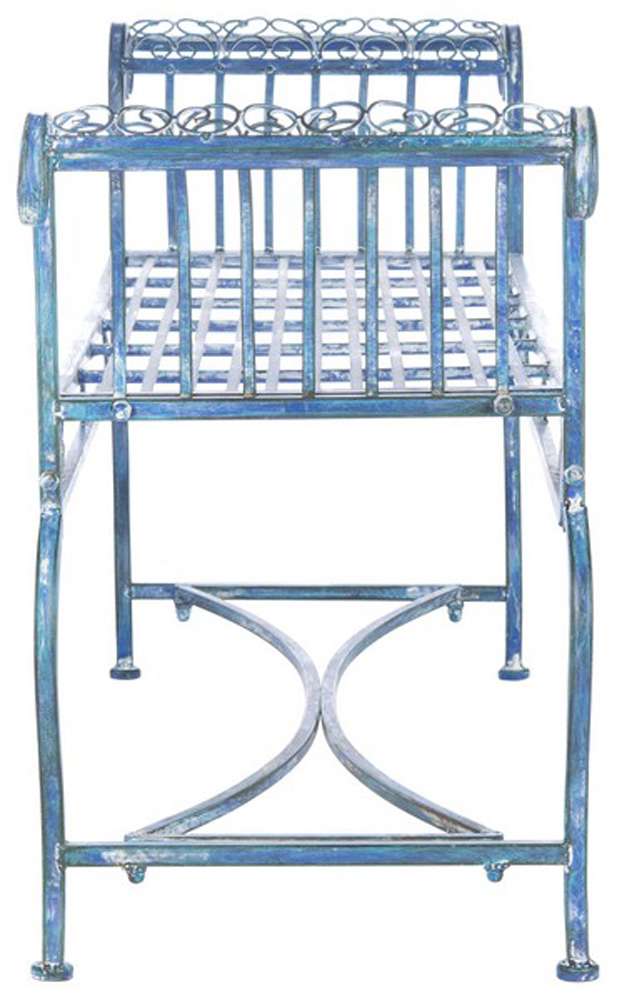 Safavieh - Brielle Bench - Mossy Blue  - PAT5004C veiw 3