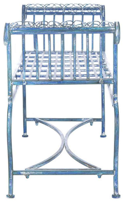Safavieh - Brielle Bench - Mossy Blue  - PAT5004C veiw 3
