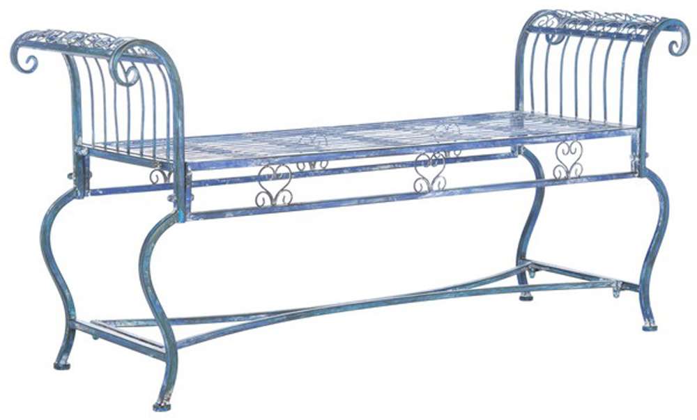 Safavieh - Brielle Bench - Mossy Blue  - PAT5004C veiw 4