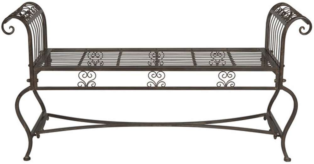 Safavieh - Brielle Bench - Rustic Brown - PAT5004B veiw 1