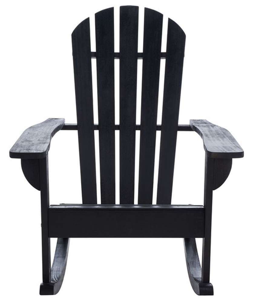 Safavieh - Brizio Adirondack/Rocking Chair - Black - PAT7042D veiw 1