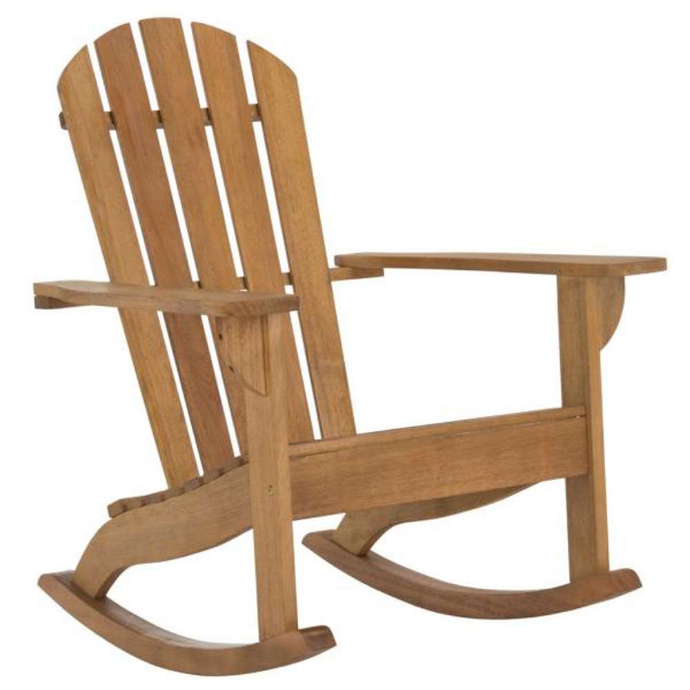 Safavieh - Brizio Adirondack/Rocking Chair - Natural - PAT7042A veiw 4