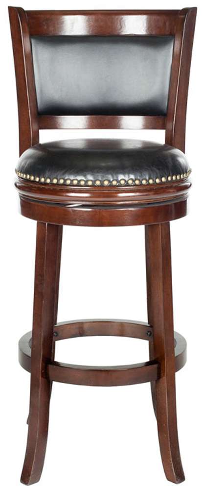 Safavieh - Brockaway Bar Stool - Cappuccino - Black - FOX7016A veiw 1
