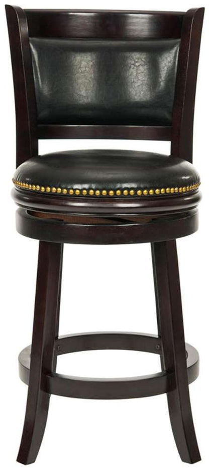 Safavieh - Brockway Counterstool - Cappuccino - Black - FOX7001A veiw 1