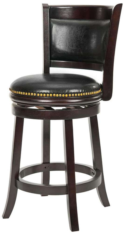 Safavieh - Brockway Counterstool - Cappuccino - Black - FOX7001A veiw 2