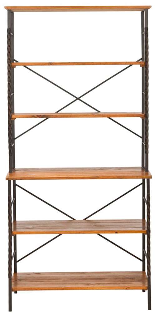 Safavieh - Brooke Etagere - Brown Pine - AMH6508A veiw 1