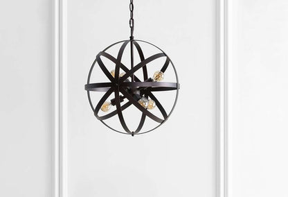 Safavieh - Brycen 6Lt 16.5 Inch Pendant - Brass - PND4053A veiw 1