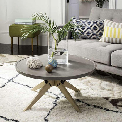 Safavieh - Bryson In/Outdoor Coffee Table - Dark Grey - VNN1026A veiw 2