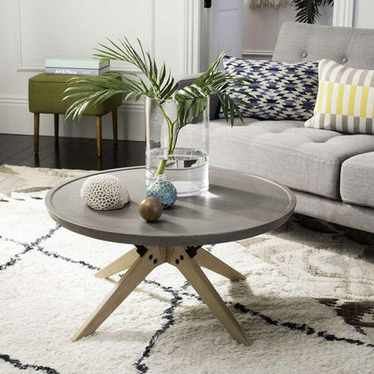 Safavieh - Bryson In/Outdoor Coffee Table - Dark Grey - VNN1026A veiw 2
