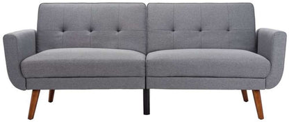 Safavieh - Bushwick Foldable Futon Sofa Bed - Stone - Brown - LVS2006A veiw 1