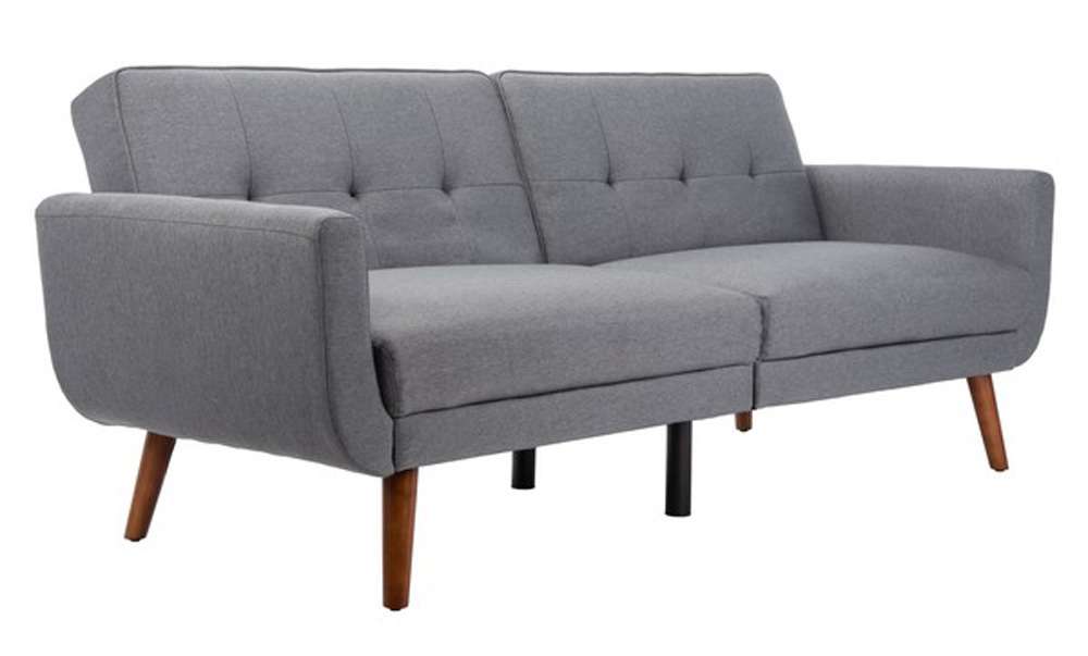 Safavieh - Bushwick Foldable Futon Sofa Bed - Stone - Brown - LVS2006A veiw 3