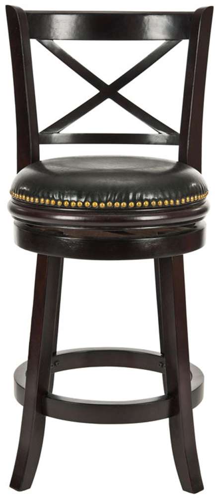 Safavieh - Butler Counterstool - Cappuccino - Black - FOX7003A veiw 1