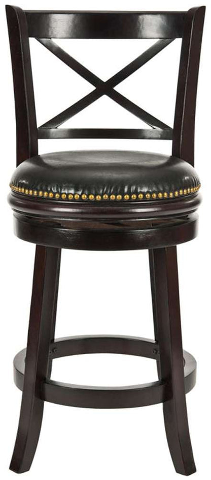 Safavieh - Butler Counterstool - Cappuccino - Black - FOX7003A veiw 1