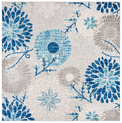 Safavieh - Cabana 832F Grey / Blue - 11" X 11" - CBN832F-11SQ view 1