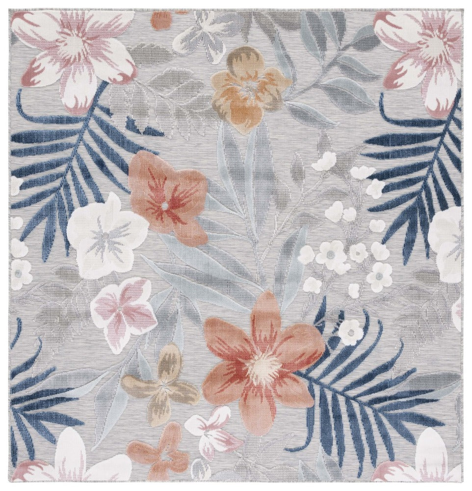 Safavieh - Cabana Cbn454G Grey Rust - 5.1