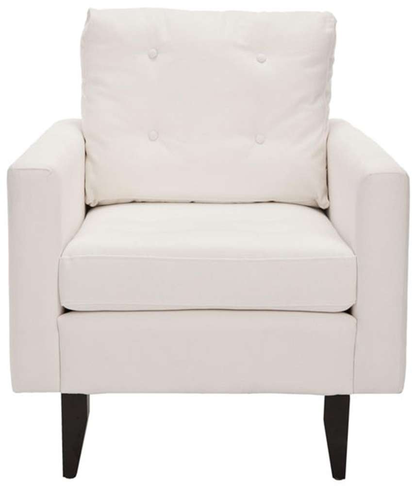 Safavieh - Caleb Club Chair - White - MCR4569A veiw 1