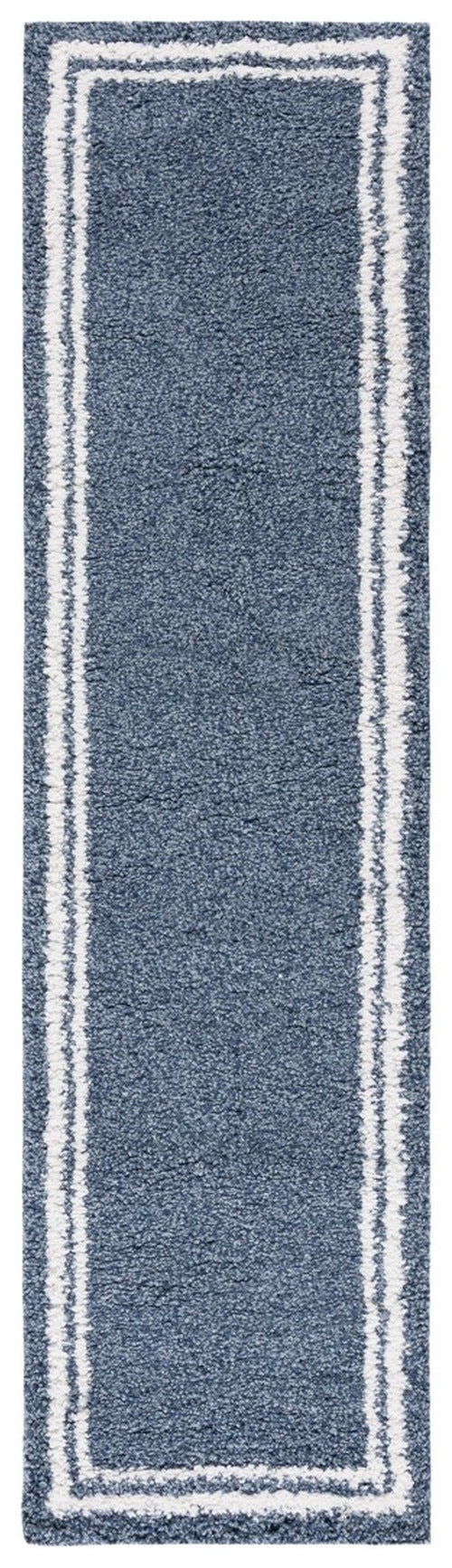 Safavieh - Calico Shag 100M Blue / Ivory - 2.2" X 5" - CLC100M-25 view 1