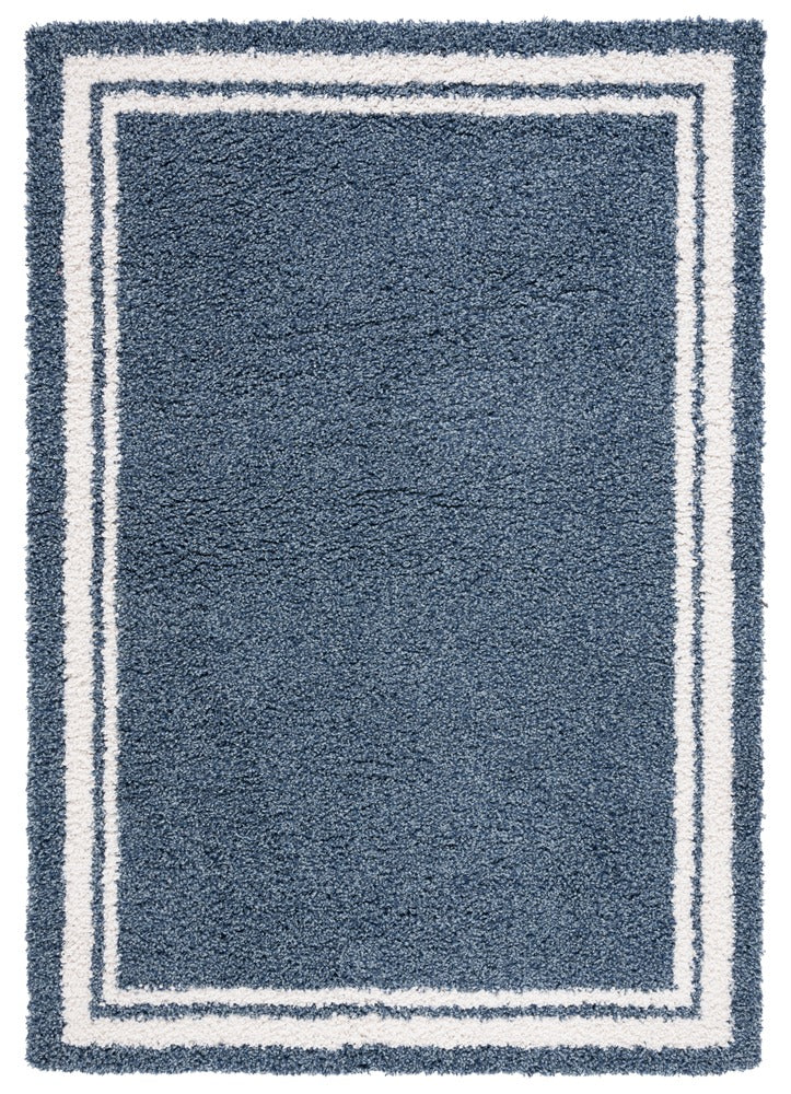 Safavieh - Calico Shag 100M Blue / Ivory - 3" X 5" - CLC100M-3 view 1