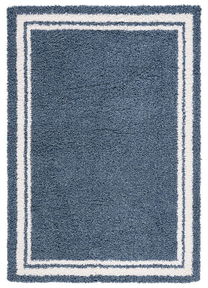 Safavieh - Calico Shag 100M Blue / Ivory - 3" X 5" - CLC100M-3 view 1