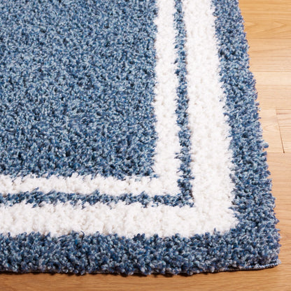 Safavieh - Calico Shag 100M Blue / Ivory - 3" X 5" - CLC100M-3 view 3