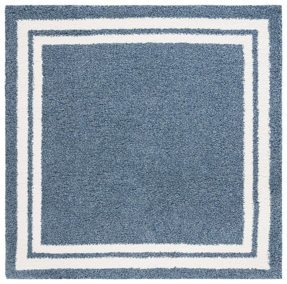 Safavieh - Calico Shag 100M Blue / Ivory - 5.3