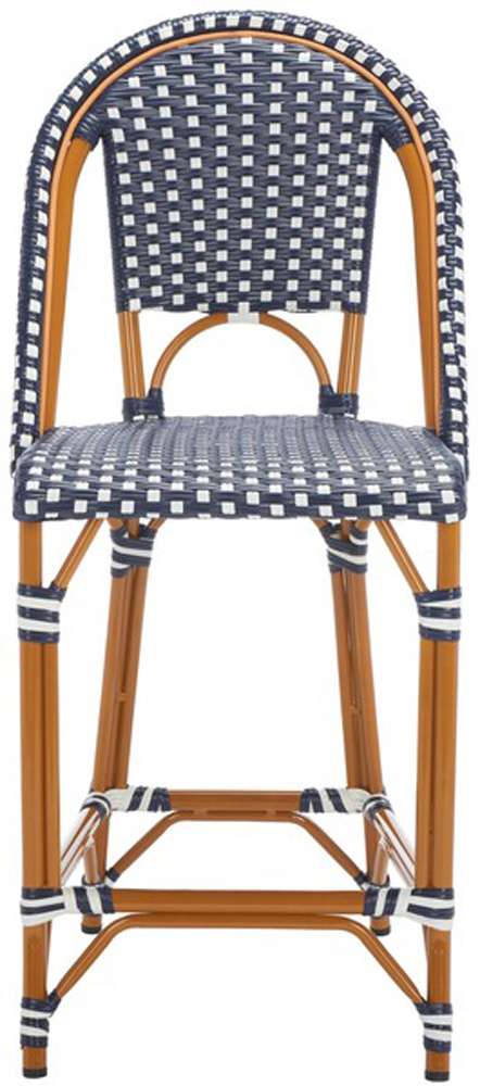 Safavieh - California Counter Stool - Navy - White - PAT7532E veiw 1