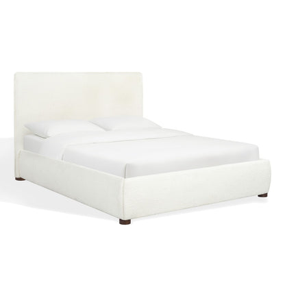 Safavieh - Callahan Boucle Full Bed / Ivory / Walnut - SFV4801A-F-2BX view 3