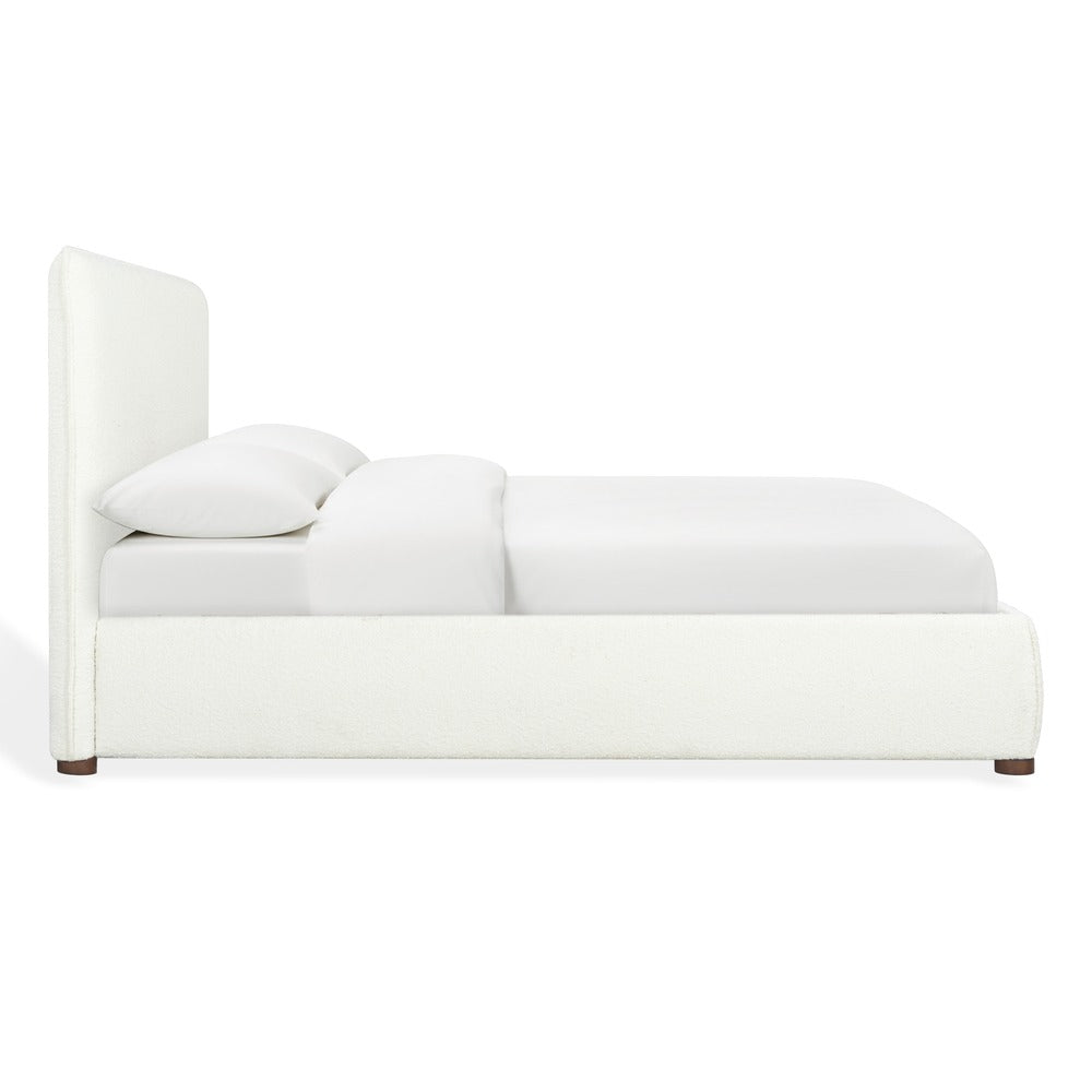 Safavieh - Callahan Boucle Full Bed / Ivory / Walnut - SFV4801A-F-2BX view 4