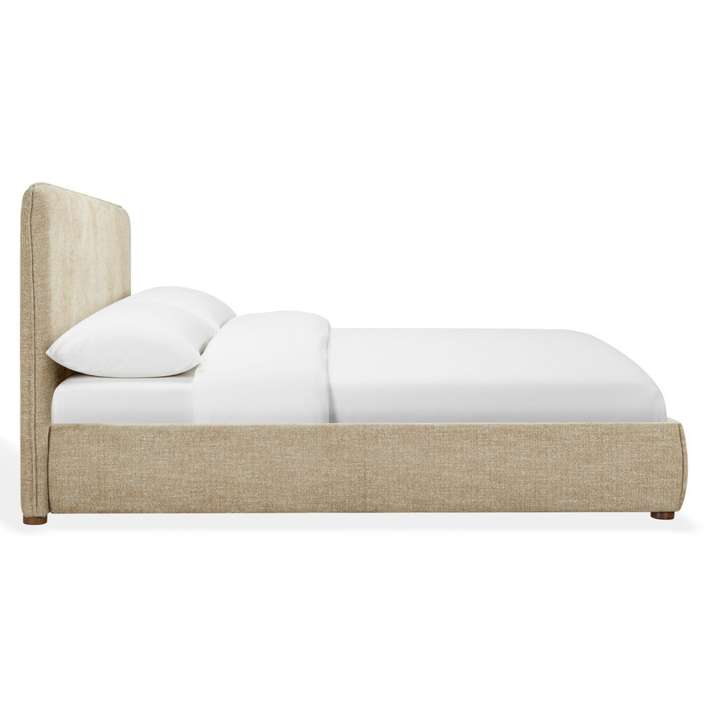 Safavieh - Callahan Chenille King Bed / Light Brown / Walnut - SFV4801J-K-2BX view 4