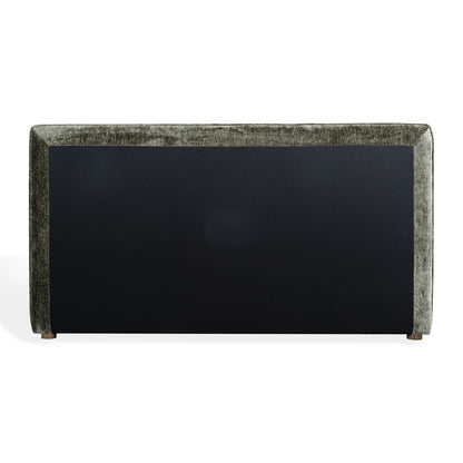 Safavieh - Callahan Chenille Queen Bed / Dark Green / Walnut - SFV4801K-Q-2BX view 5